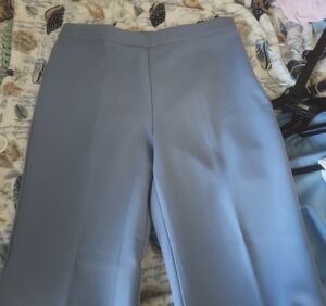 Ann Taylor Women's Wide Leg Pants in Soft Blue